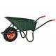 Brouette nez rond bac acier 90L