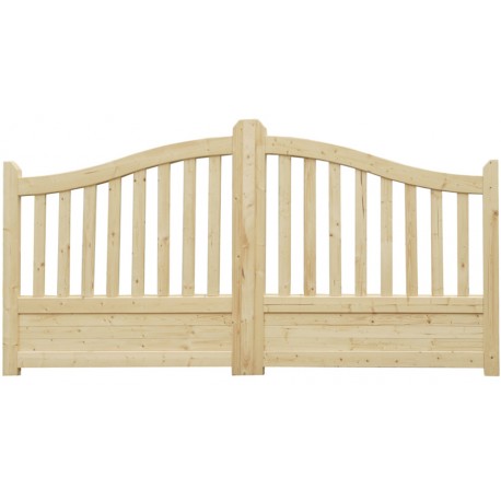 Portail double GIVRY 300 x h.130cm