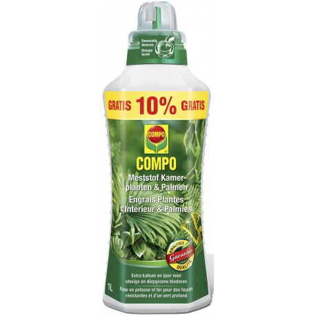 Engrais liquide Plantes int. +Palmiers COMPO 