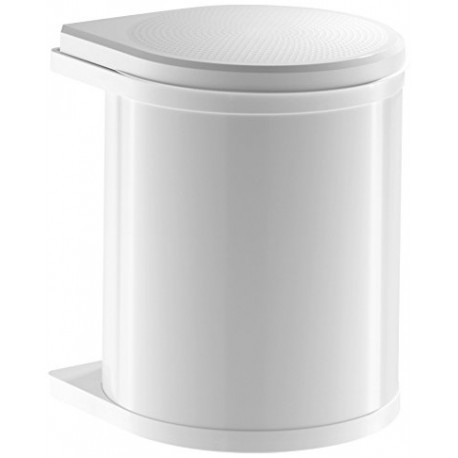 Poubelle encastrable HAILO 15L blanc