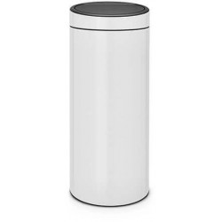Poubelle BRABANTIA TouchBin 30L Blanc