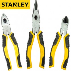 Set 3 pinces STANLEY Dynagrip 150mm