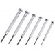 Coffret 6 tournevis de précision PH+TF