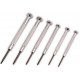 Coffret 6 tournevis de précision Torx