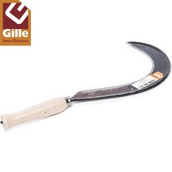 Faucille lame acier 38cm
