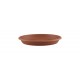 Soucoupe ronde PVC 13 terracotta