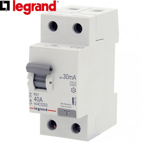 Différentiel LEGRAND RX³ 2P 40A 30mA