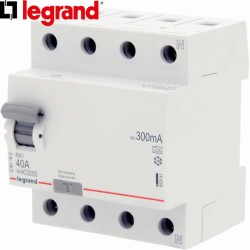 Différentiel LEGRAND RX³ 4P 40A 300mA