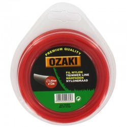 Fil rond  2,4 mm X 12 m pour coupe-bordure