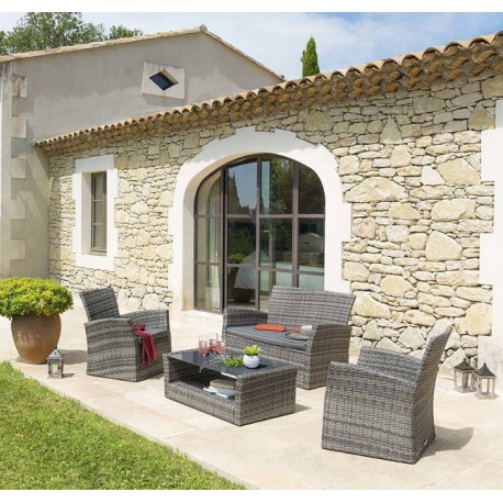 Set lounge CANNES terre d'ombre