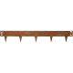 Bordure en acier Corten 16cm