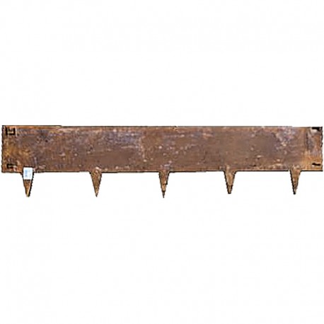 Bordure flexible en acier corten 24cm