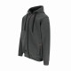 Sweat à capuche HEROCK OTIS gris foncé