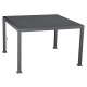 Pergola bioclimatique en alu 360x360cm