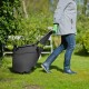 Trolley de jardin multi-usages 65L anthracite