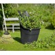 Trolley de jardin multi-usages 65L anthracite