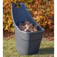 Trolley de jardin multi-usages 65L anthracite