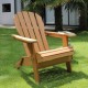 Fauteuil pliant Anastasia en eucalyptus