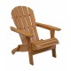 Fauteuil pliant Anastasia en eucalyptus