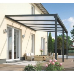 Pergola GARDEN BASIC alu anthracite 400 x 300 cm