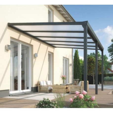 Pergola GARDEN BASIC alu anthracite 400 x 300 cm