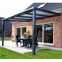 Pergola GARDEN BASIC alu anthracite 300 x 250 cm