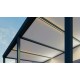 Pergola GARDEN BASIC LED alu anthracite 400 x 300 cm