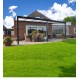 Pergola GARDEN COMFORT alu anthracite 500 x 300 cm