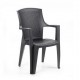 Ensemble MILANO 2 résine anthracite