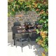 Ensemble Levante aluminium/dureltop anthracite