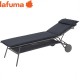 Lit de soleil Miami II LAFUMA Acier anthracite