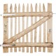 Barrière en échalas de châtaignier 250xH.120cm