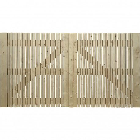 Portail double ROUMONT 350 x h.180cm