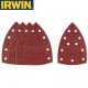 5 abrasifs pour Bosch PSM grain 40 IRWIN 100x150mm