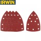 5 abrasifs pour Bosch PSM grain 120 IRWIN 100x150mm