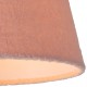 WOOLLY suspension coton rose 1xE27 Ø28 cm