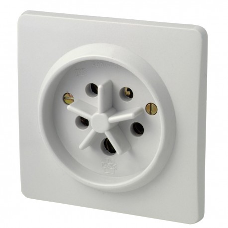 Prise encastrable 3P+N+T 380V 32A blanc PROFILE