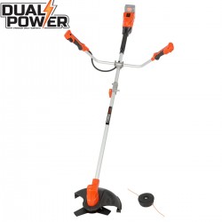 DUAL POWER débrousailleuse/coupe-bordure Ø25,5cm 40V - sans batterie
