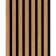 Panneaux Decowall acoustiques chêne bronze