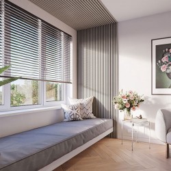 Panneaux acoustiques Decowall chêne grisé