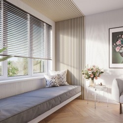Panneaux acoustiques Decowall chêne clair