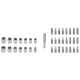 Coffret de tournevis multi-positions 41 pièces Kréator