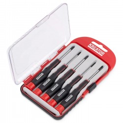 Coffret de 5 tournevis de précision Kréator 3SL+2PH