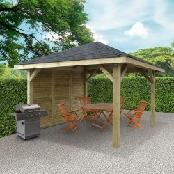 Pavillon en bois ORTENBURG 294x294cm
