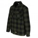 Veste chemise HEROCK Puro kaki/noir