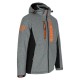 Veste HEROCK Softshell Taris gris/noir
