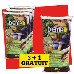 Terreau universel DEMA 3 +1 GRATUIT