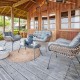 Set lounge 4 places PAVIE