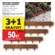 Bordure flexible en acier corten 24cm