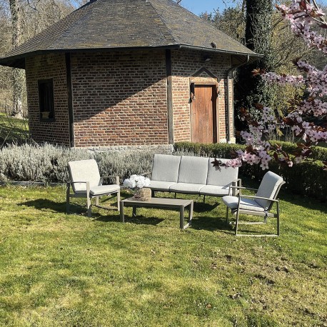 Set lounge 5 places CAPUCCINO